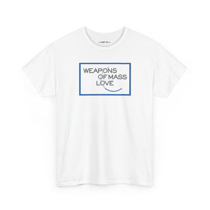 WEAPONS OF MASS LOVE Unisex Heavy Cotton Tee