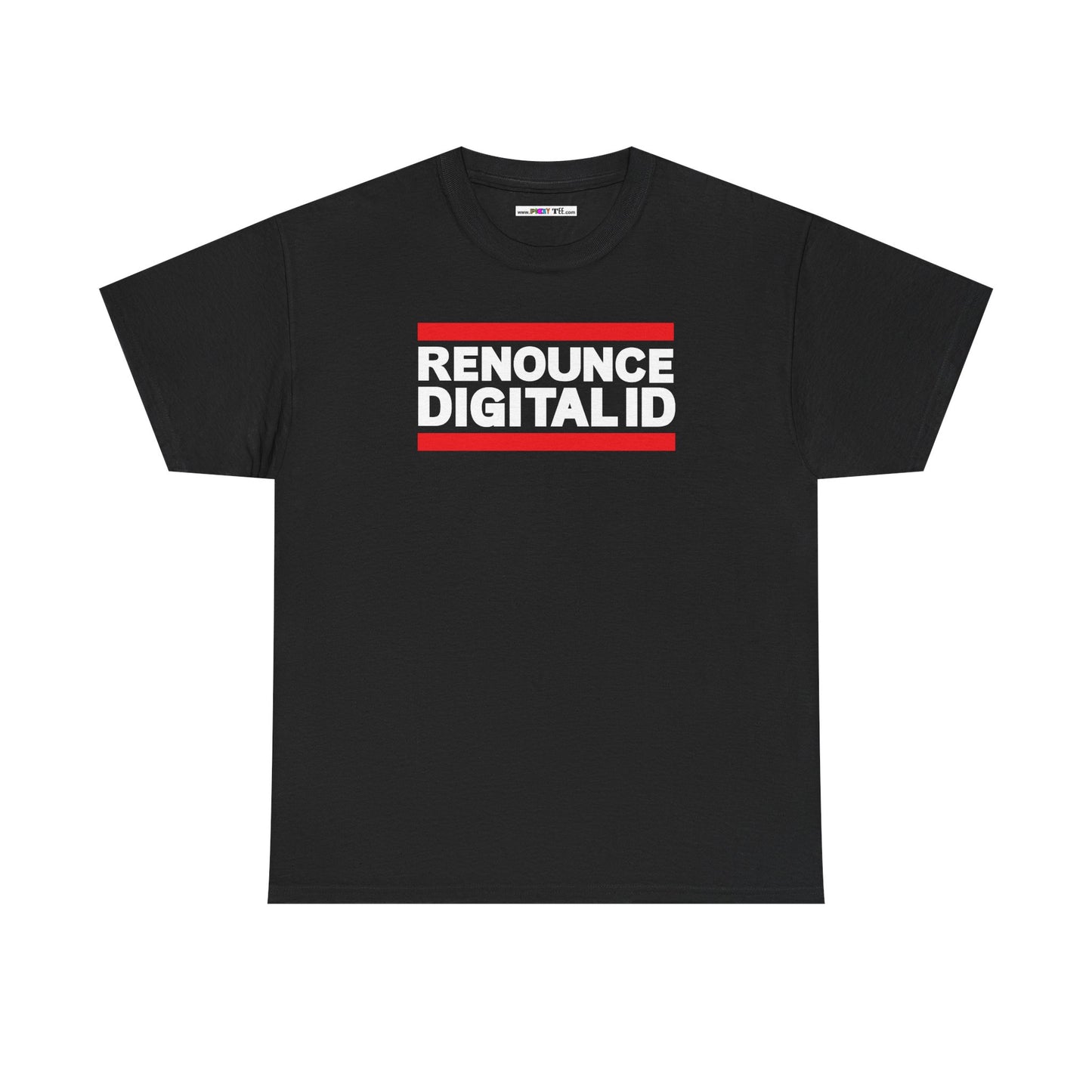 RENOUNCE DIGITAL ID Unisex Heavy Cotton Tee