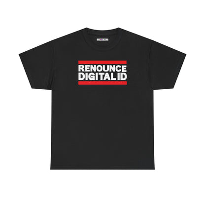 RENOUNCE DIGITAL ID Unisex Heavy Cotton Tee
