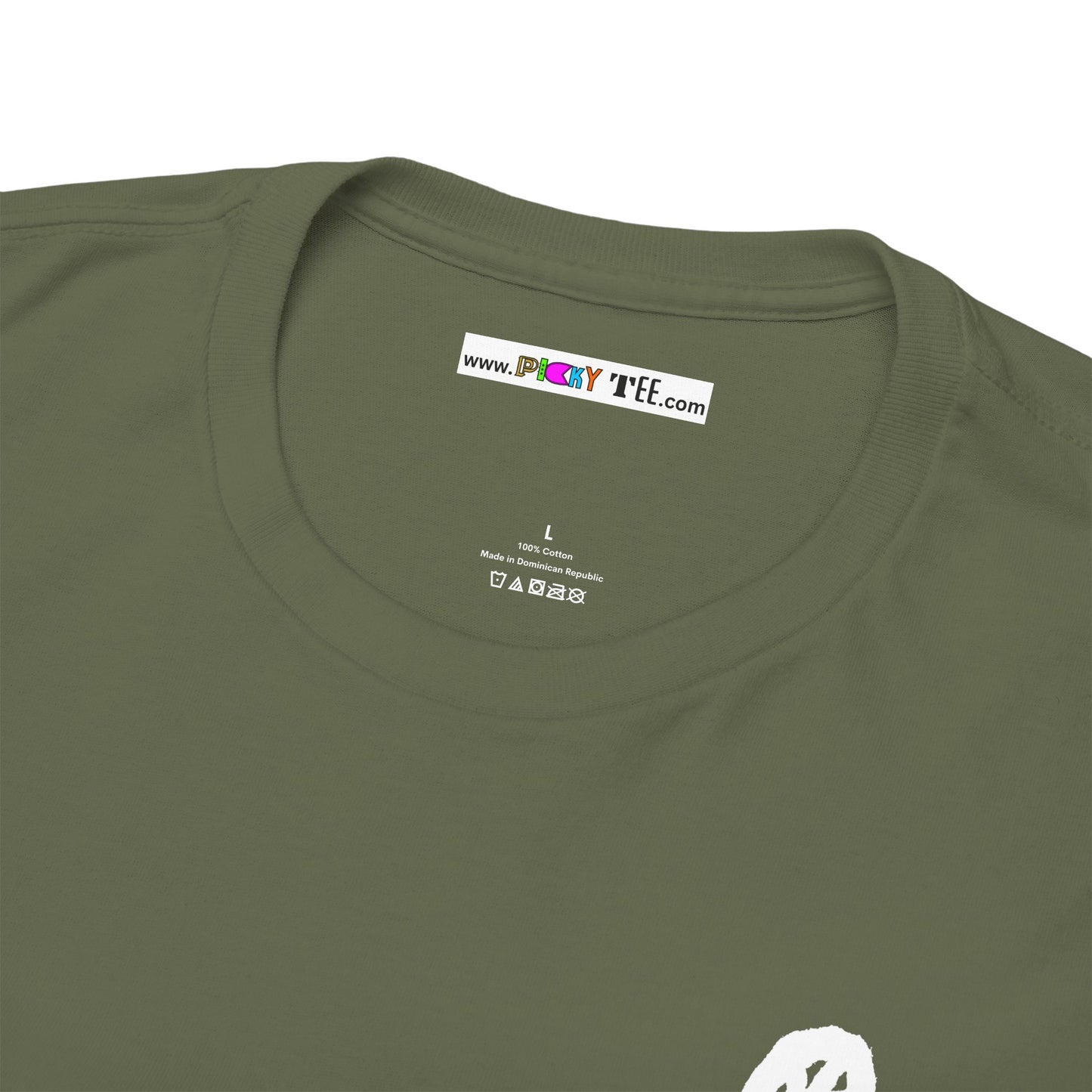 PEACEFULLY! Unisex Heavy Cotton Tee