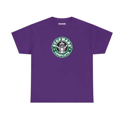 STOP WARS' CONFLICTS Unisex Heavy Cotton Tee