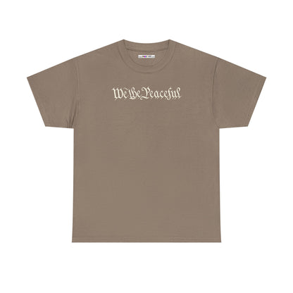 WE THE PEACEFUL Unisex Heavy Cotton Tee