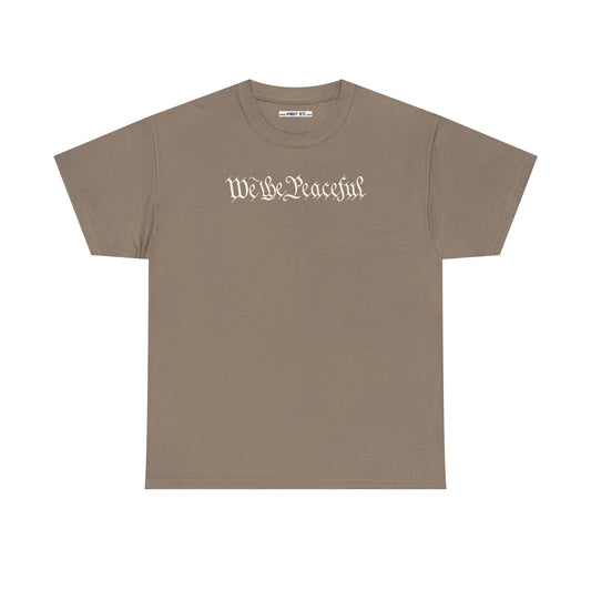 WE THE PEACEFUL Unisex Heavy Cotton Tee
