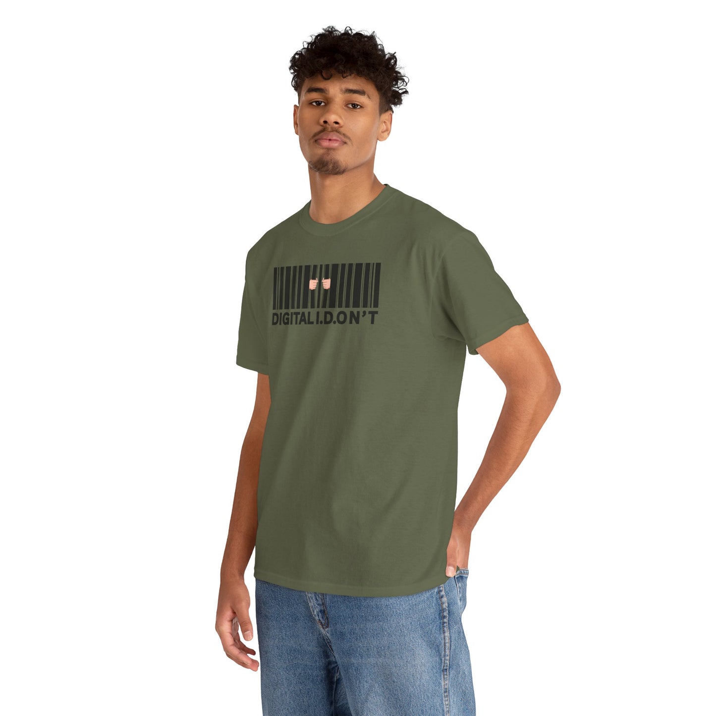 DIGITAL I.D.ON'T Unisex Heavy Cotton Tee