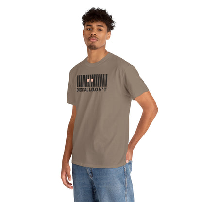 DIGITAL I.D.ON'T Unisex Heavy Cotton Tee