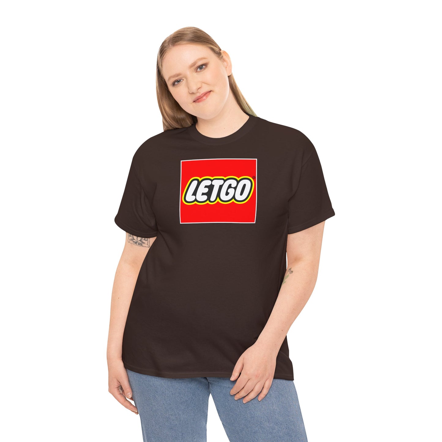 LETGO Unisex Heavy Cotton Tee