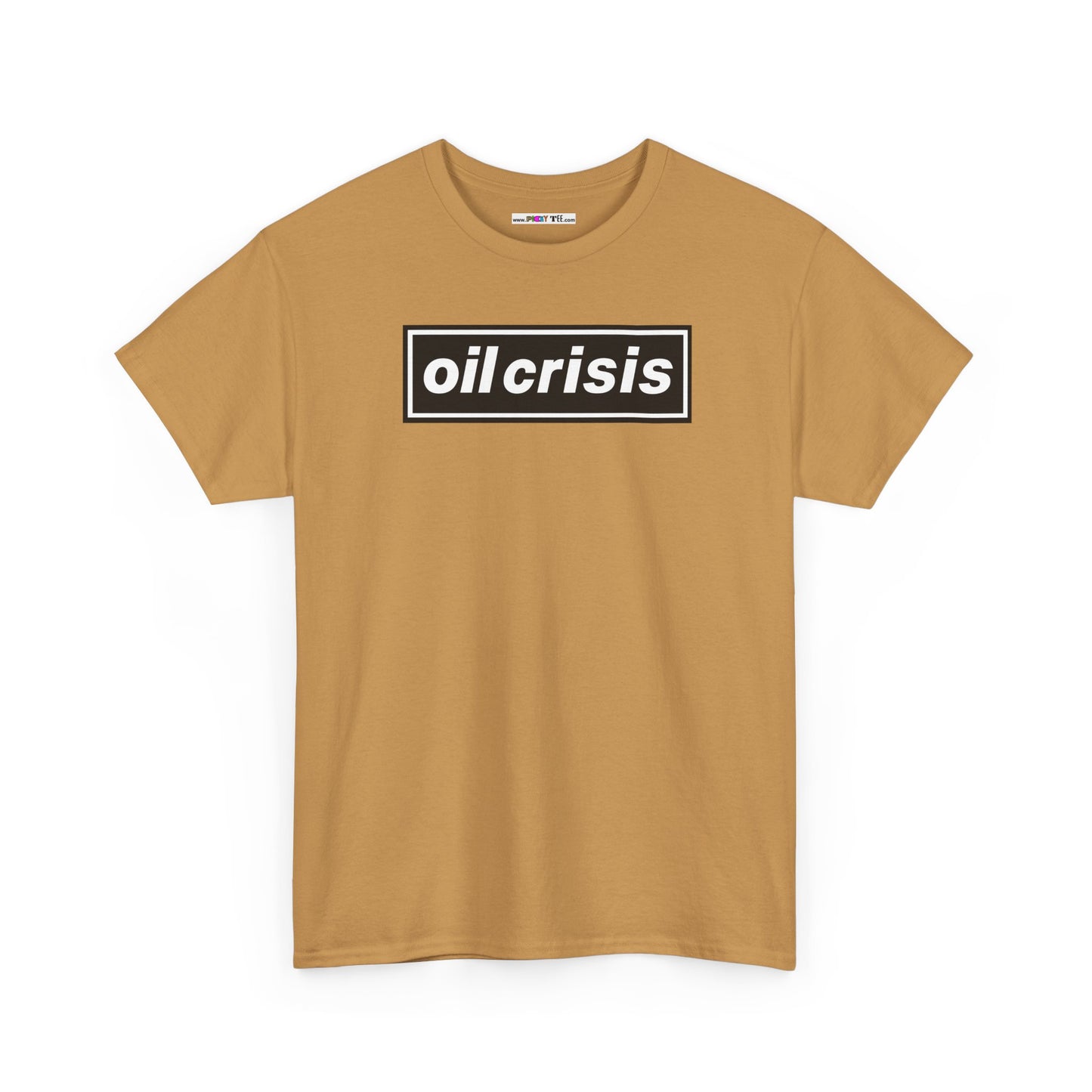 oil crisis/Foil THE crisis Unisex Heavy Cotton Tee