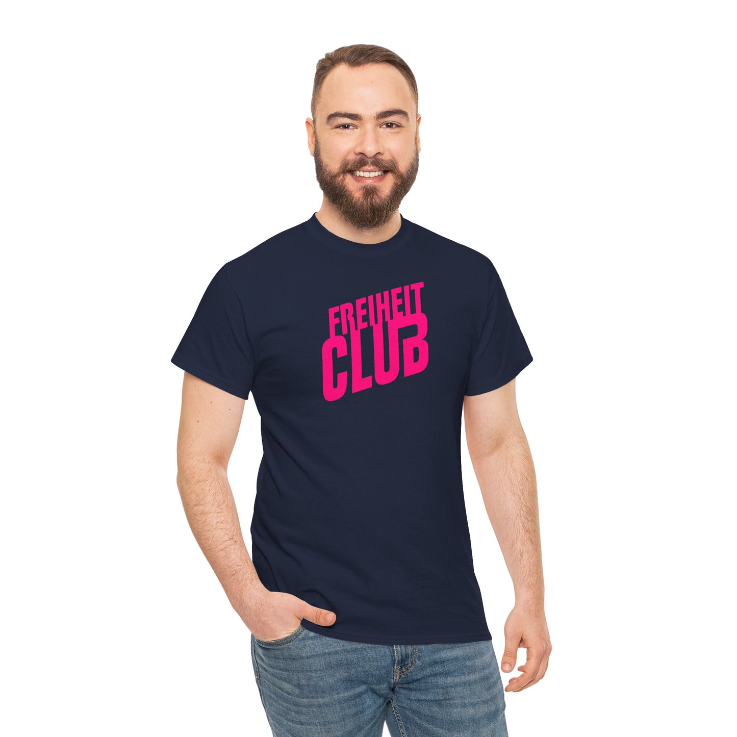 FREIHEIT CLUB  Unisex Softstyle 100% Cotton T-Shirt