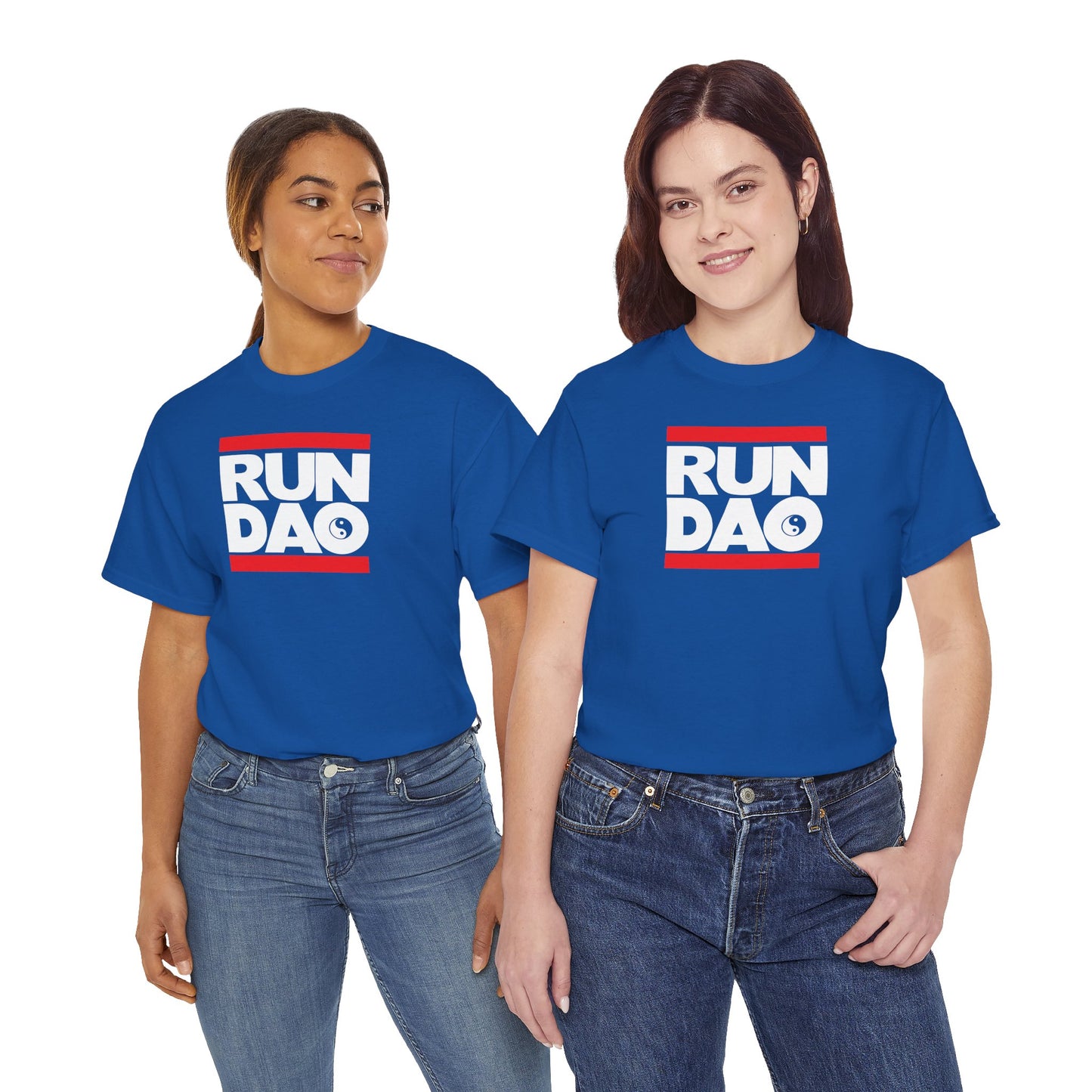 RUN DAO Unisex Heavy Cotton Tee
