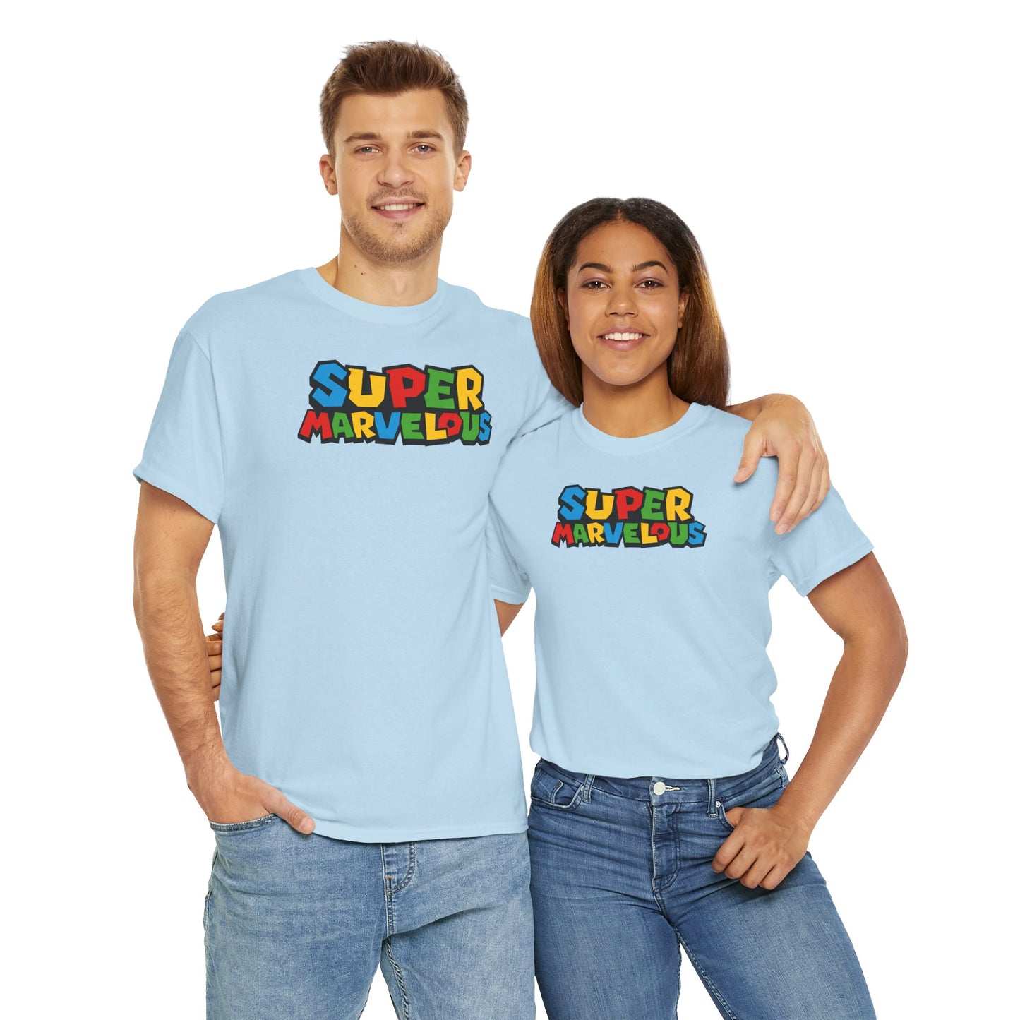 SUPER MARVELOUS Unisex Heavy Cotton Tee