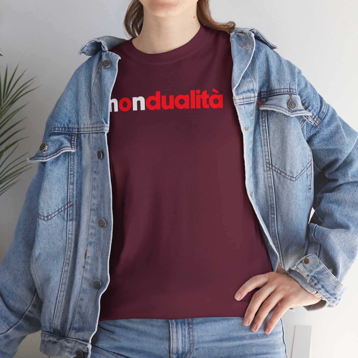 nondualità Unisex Heavy Cotton Tee