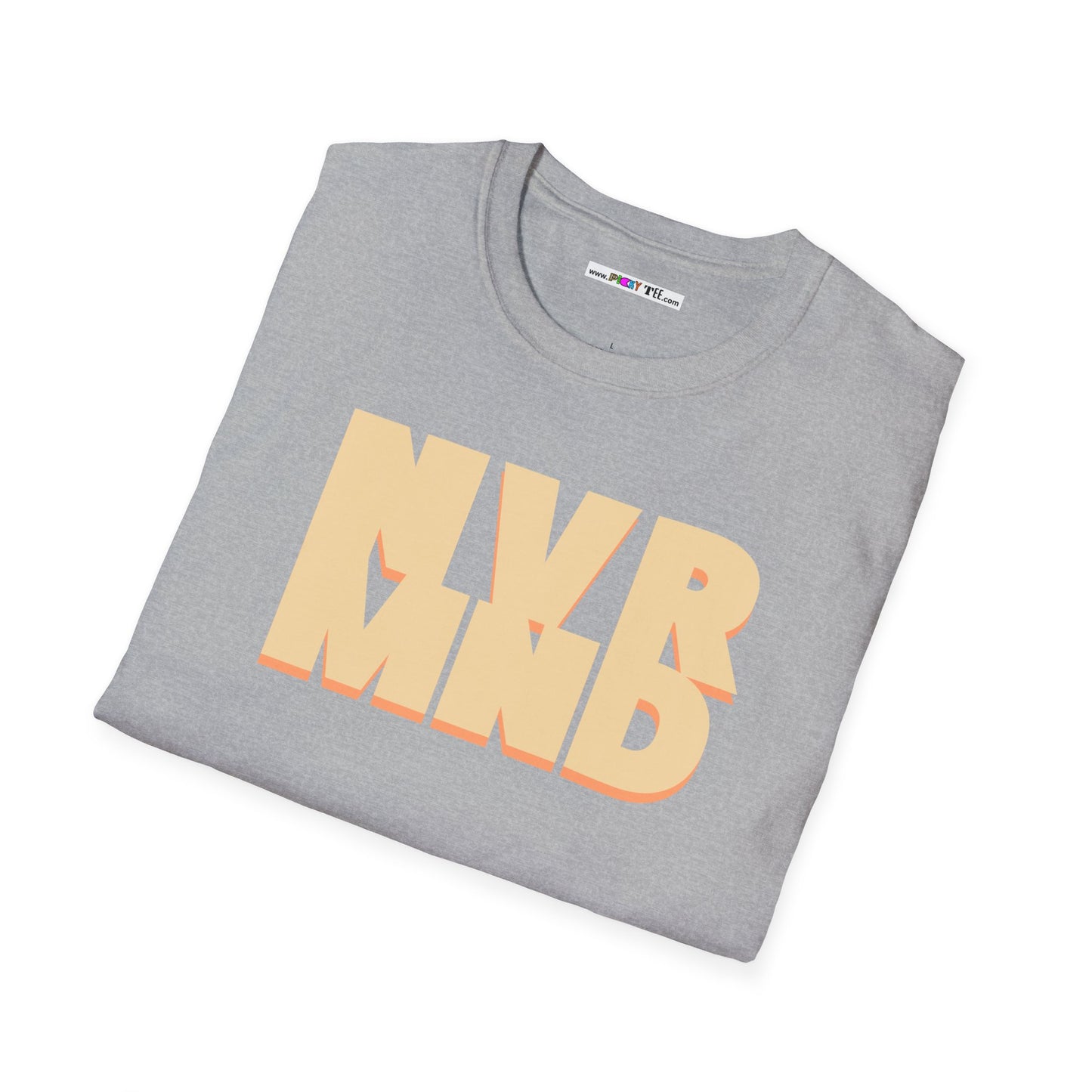 NVR MND Unisex Softstyle 100% Cotton T-Shirt