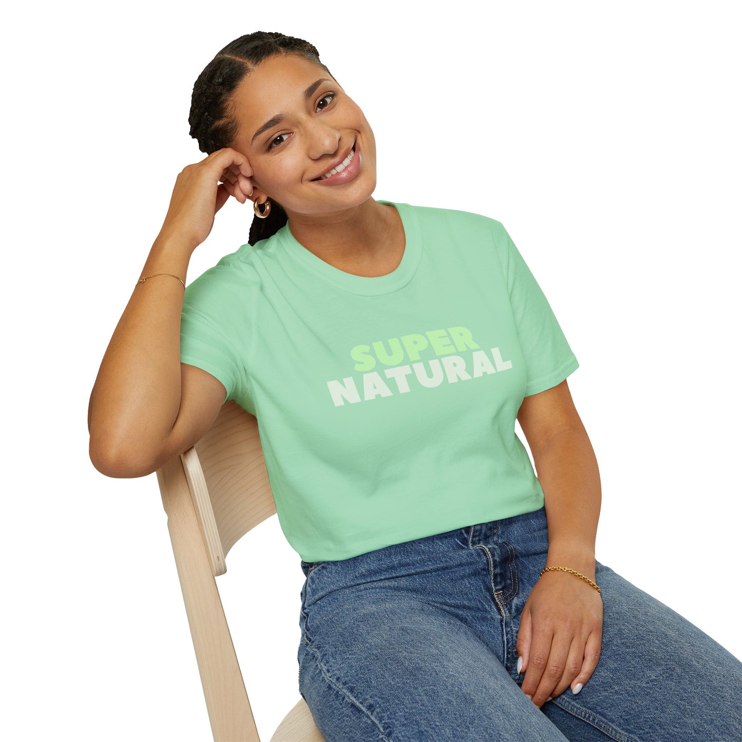 SUPER NATURAL Unisex Softstyle 100% Cotton T-Shirt