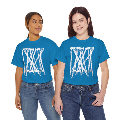CHEMICAL AGENT/CLIMATE CHANGE Unisex Heavy Cotton Tee