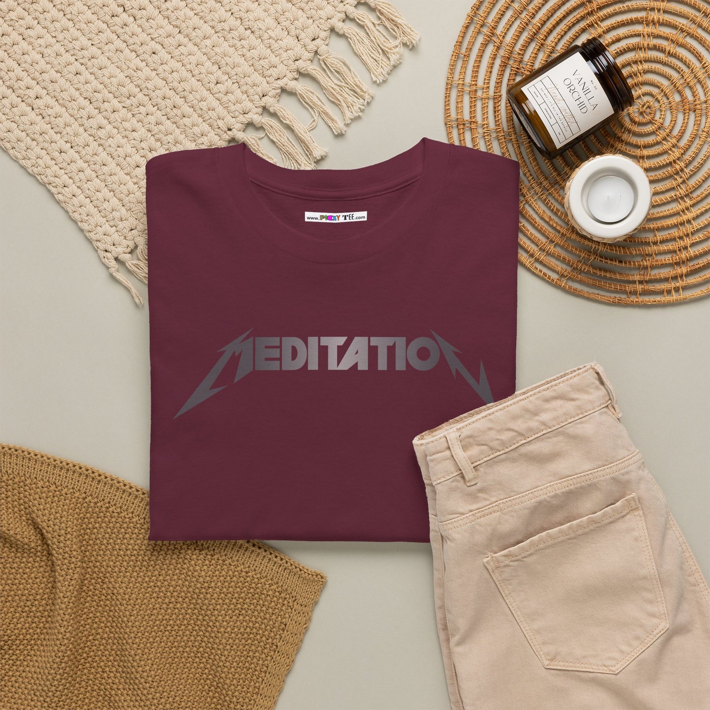 MeditatioN Unisex Heavy Cotton Tee