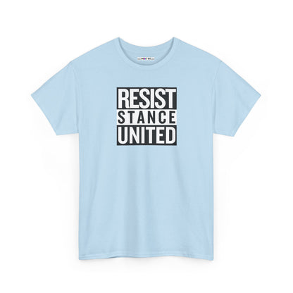 RESIST STANCE UNITED Unisex Heavy Cotton Tee