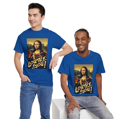 I LOUVRE YOU! Unisex Heavy Cotton Tee