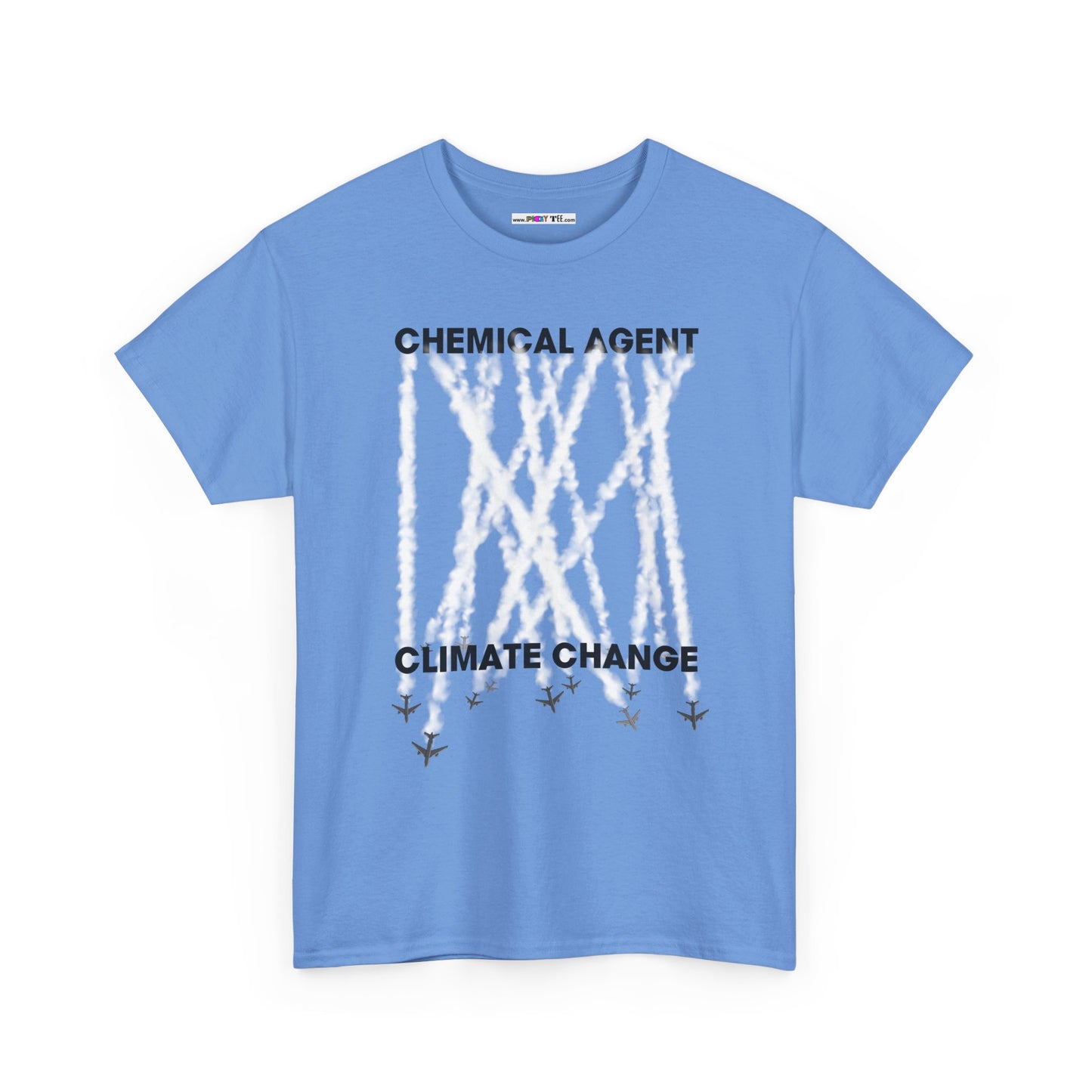 CHEMICAL AGENT/CLIMATE CHANGE Unisex Heavy Cotton Tee