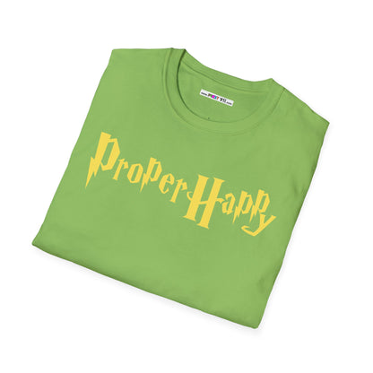 Proper Happy Unisex Softstyle 100% Cotton T-Shirt