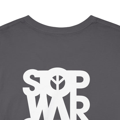 STOP WAR START PEACE Unisex Heavy Cotton Tee