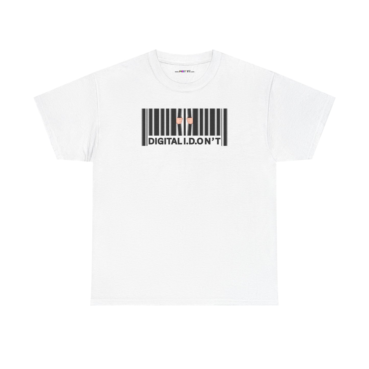 DIGITAL I.D.ON'T Unisex Heavy Cotton Tee
