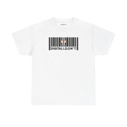 DIGITAL I.D.ON'T Unisex Heavy Cotton Tee