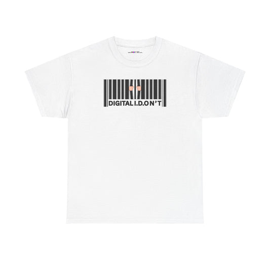 DIGITAL I.D.ON'T Unisex Heavy Cotton Tee