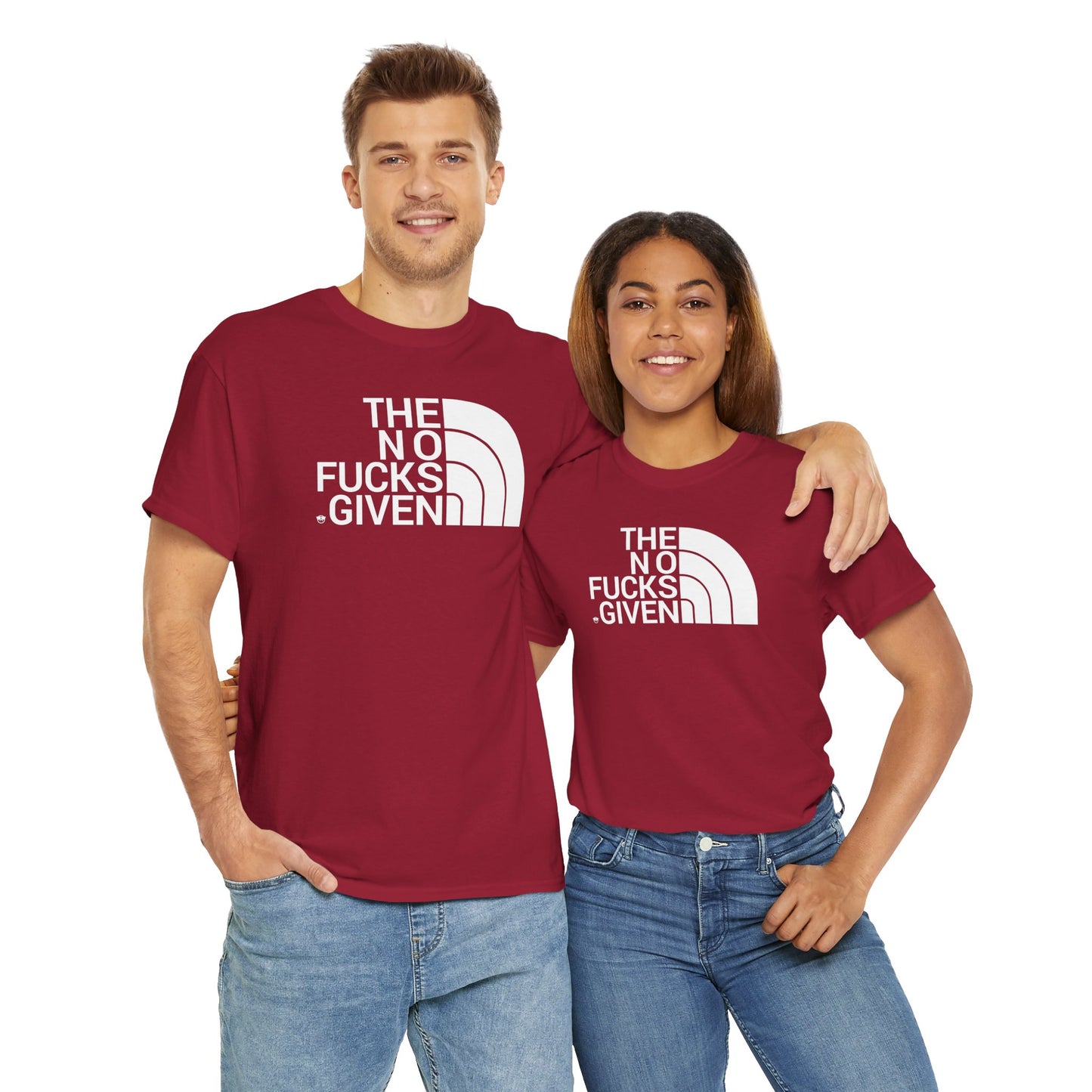 THE NO FUCKS GIVEN Unisex Heavy Cotton Tee