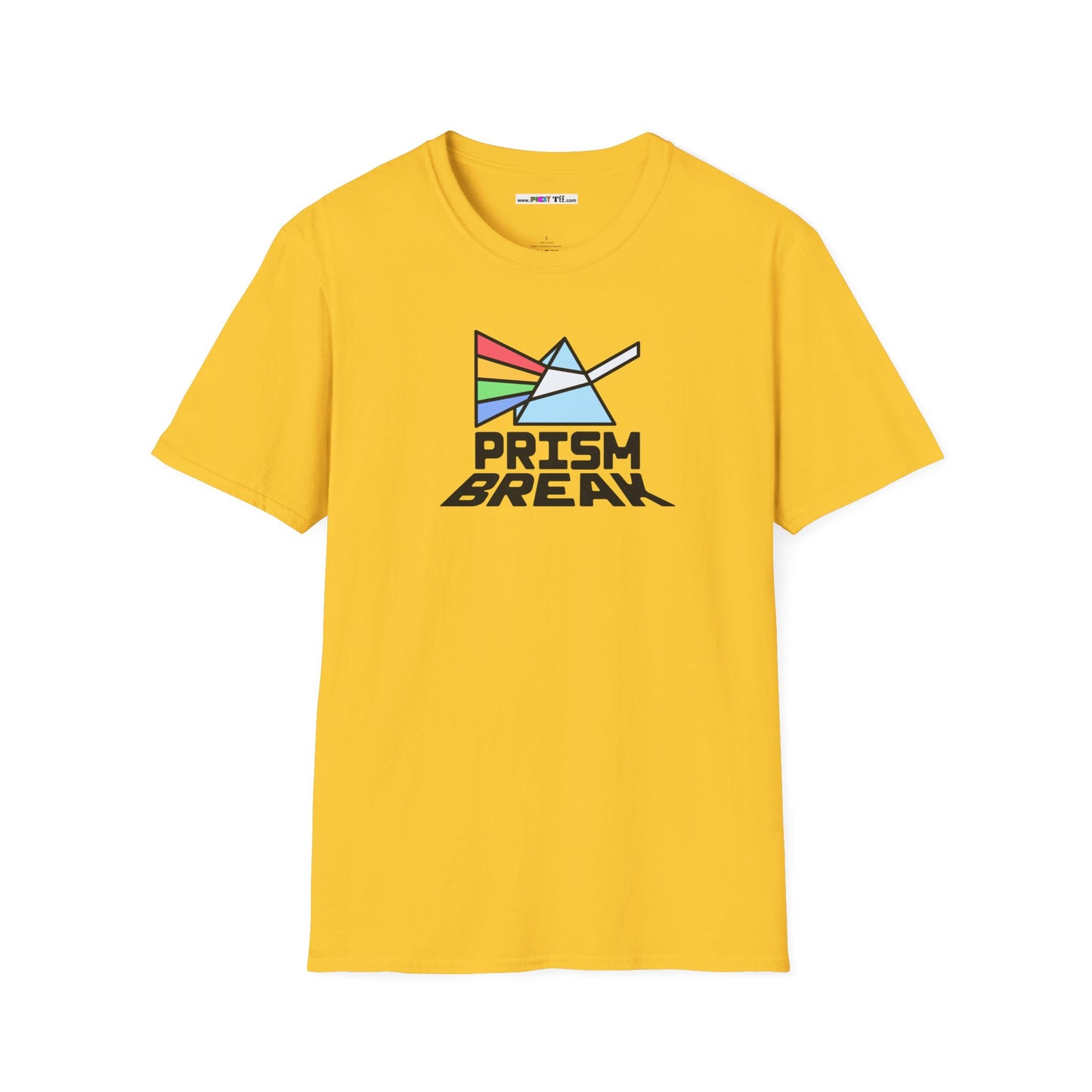 PRISM BREAK Unisex Softstyle 100% Cotton T-Shirt