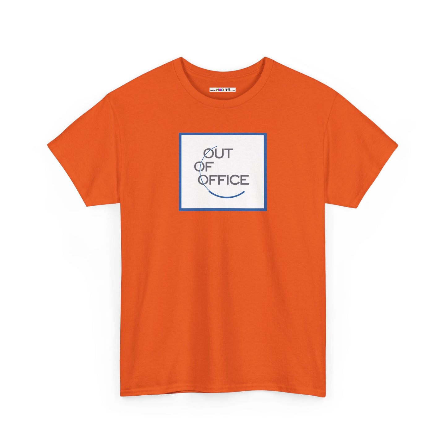 OUT OF OFFICE Unisex Heavy Cotton Tee