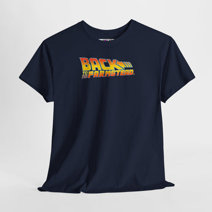 BACK TO THE FARMSTEAD Unisex Heavy Cotton Tee