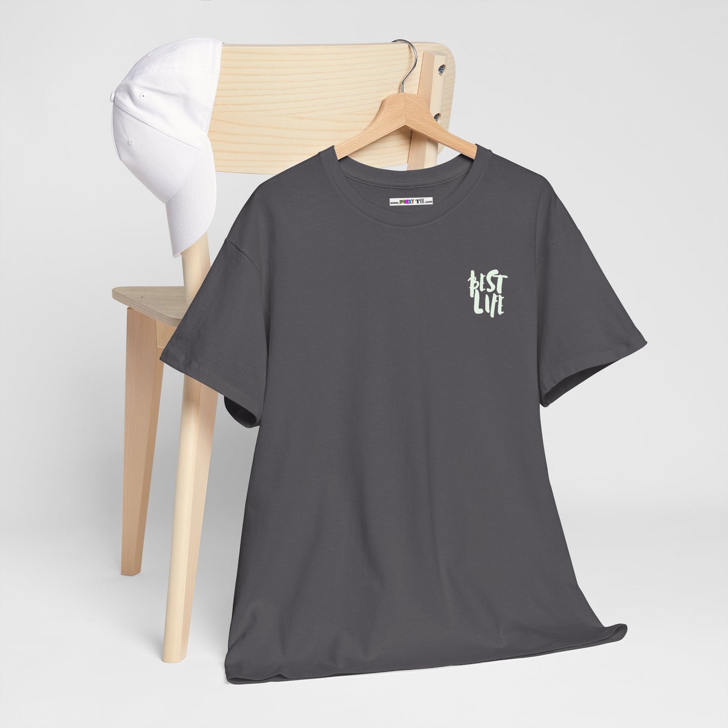 BEST LIFE Unisex Heavy Cotton Tee