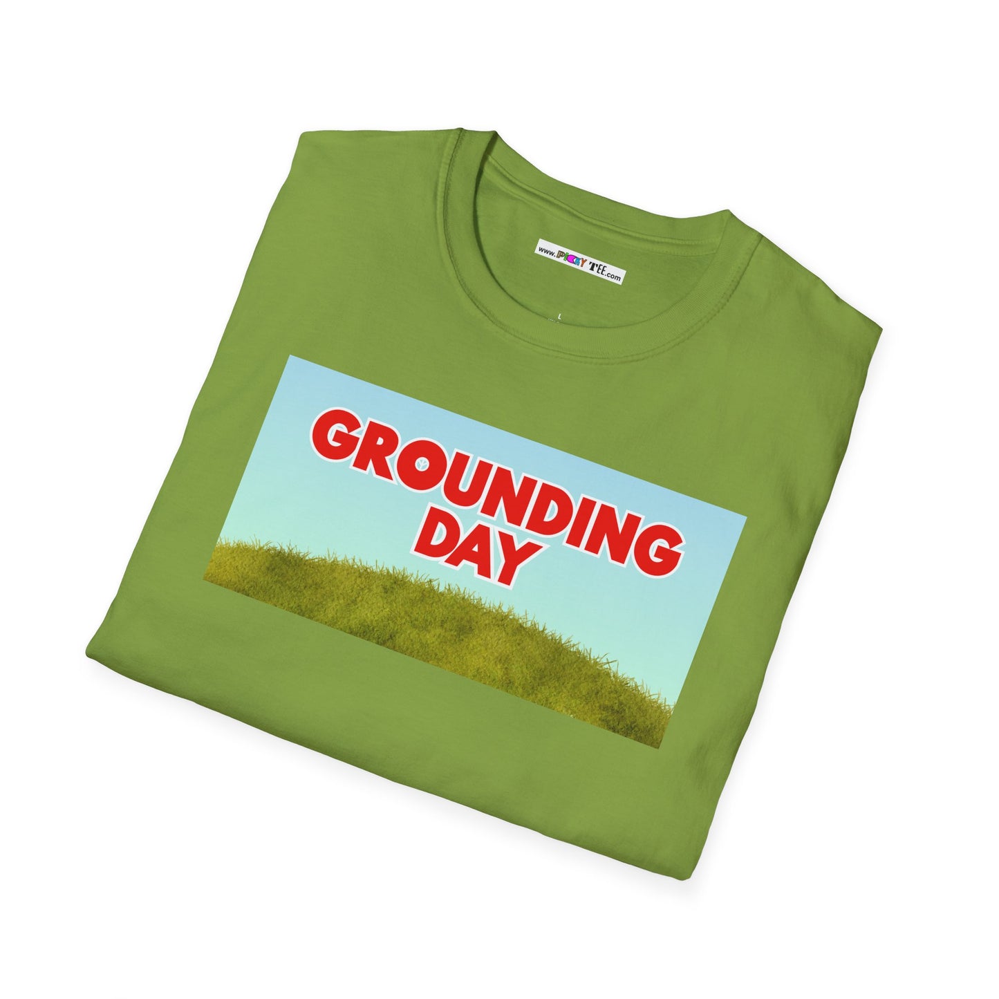 GROUNDING DAY Unisex Softstyle 100% Cotton T-Shirt
