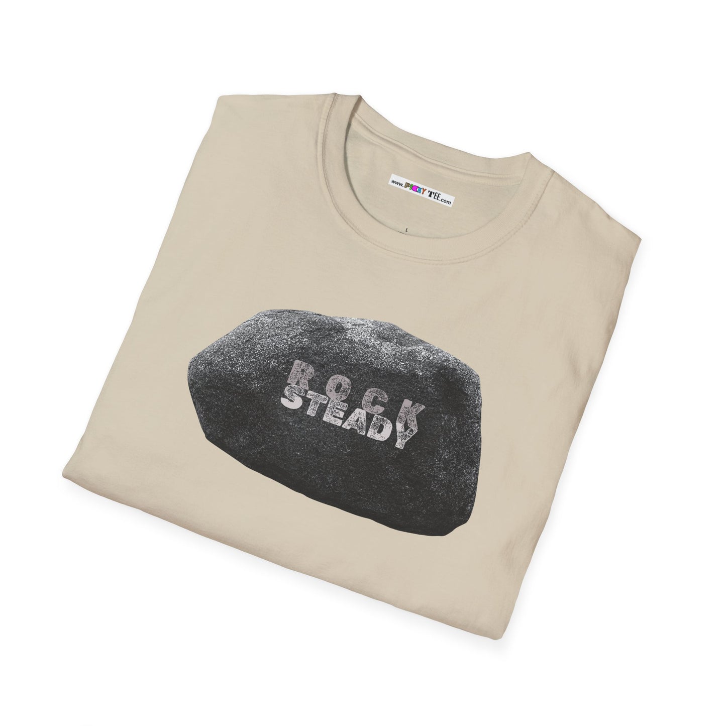 ROCK steady Unisex Softstyle 100% Cotton T-Shirt