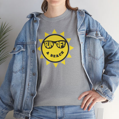 SUN OFF A BEACH Unisex Heavy Cotton Tee