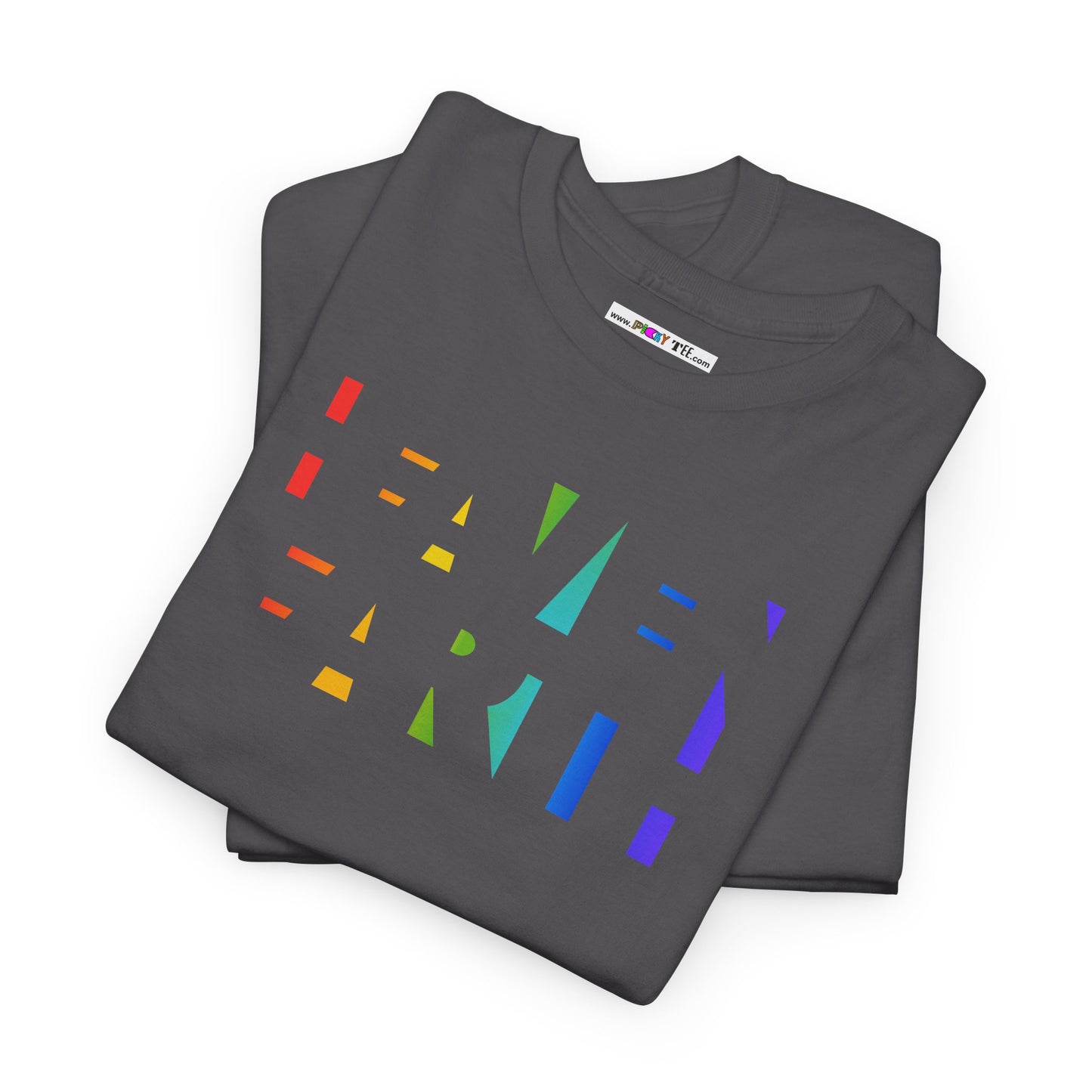 HEAVEN ON EARTH Unisex Heavy Cotton Tee — here now.
