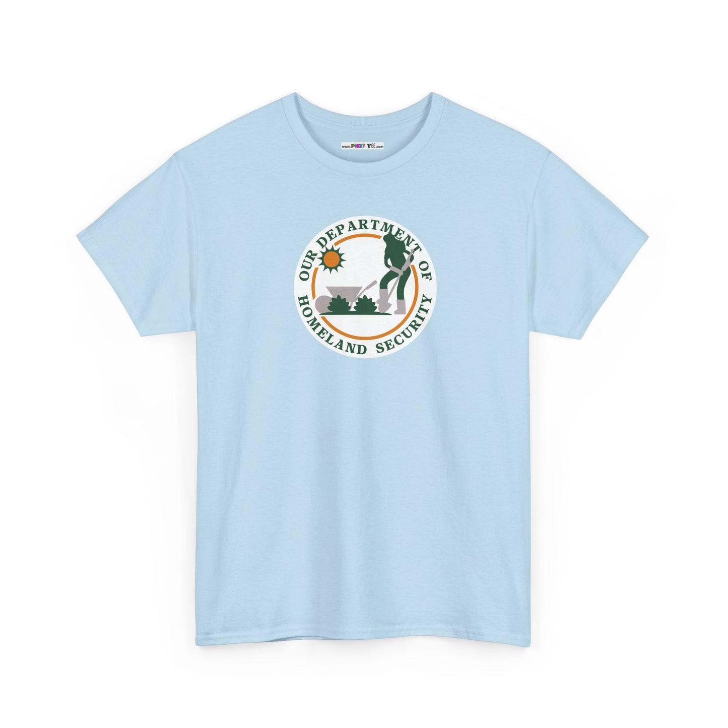 HOMELAND SECURITY (OUR DEPARTMENT OF) Unisex Heavy Cotton Tee