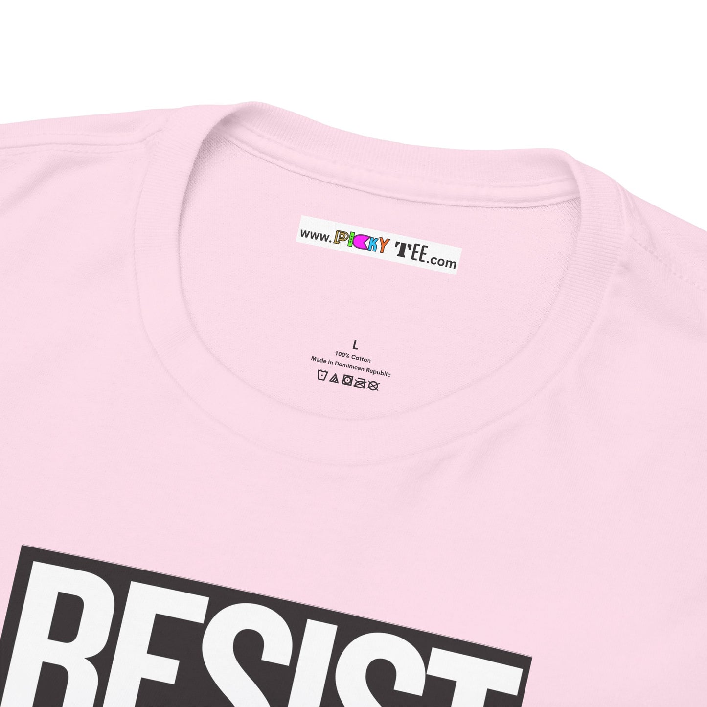 RESIST STANCE UNITED Unisex Heavy Cotton Tee