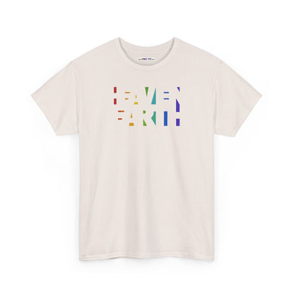 HEAVEN ON EARTH Unisex Heavy Cotton Tee — here now.