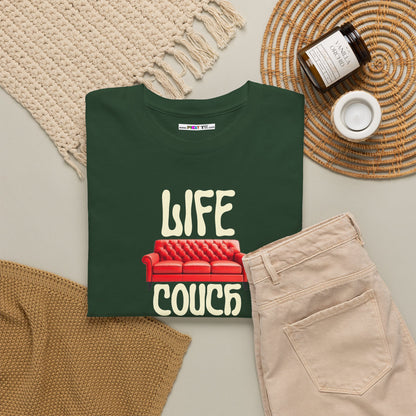 LIFE COUCH Unisex Heavy Cotton Tee