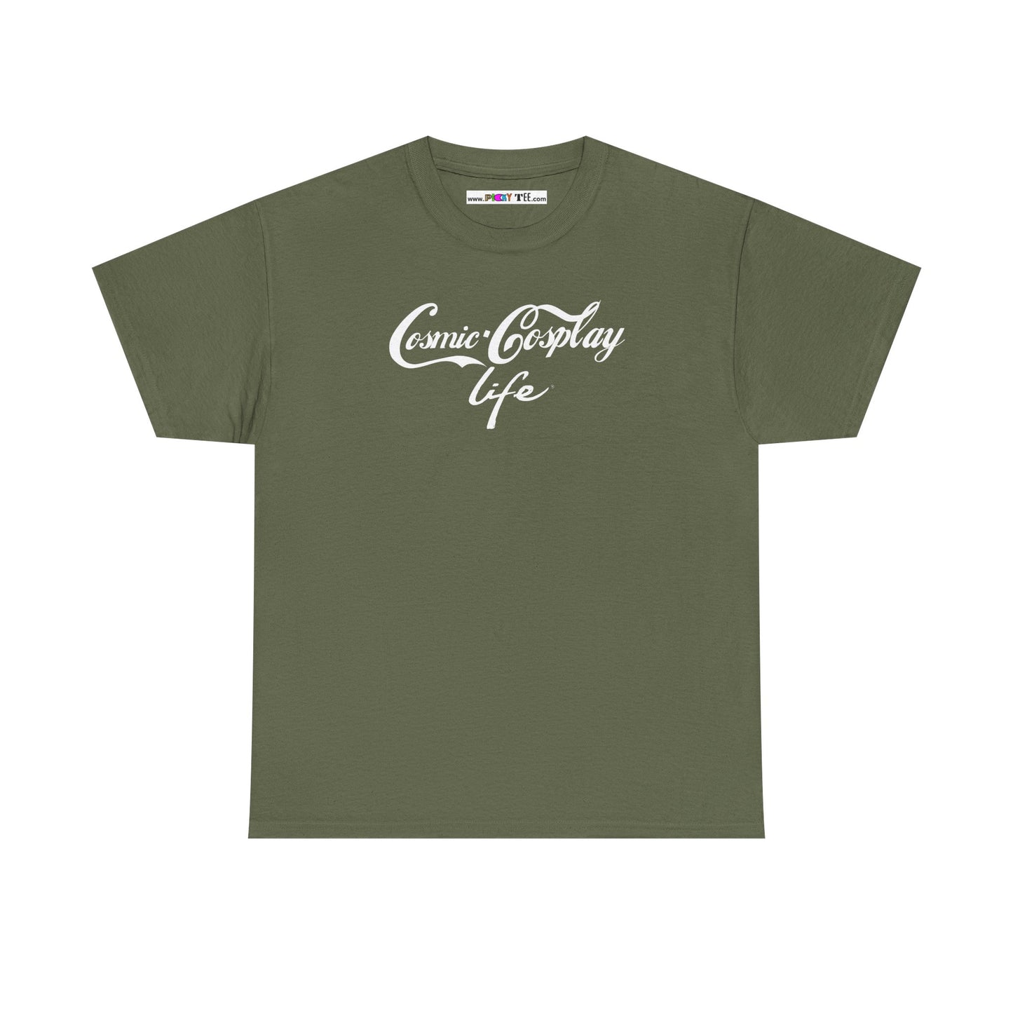 Cosmic Cosplay Life Unisex Heavy Cotton Tee