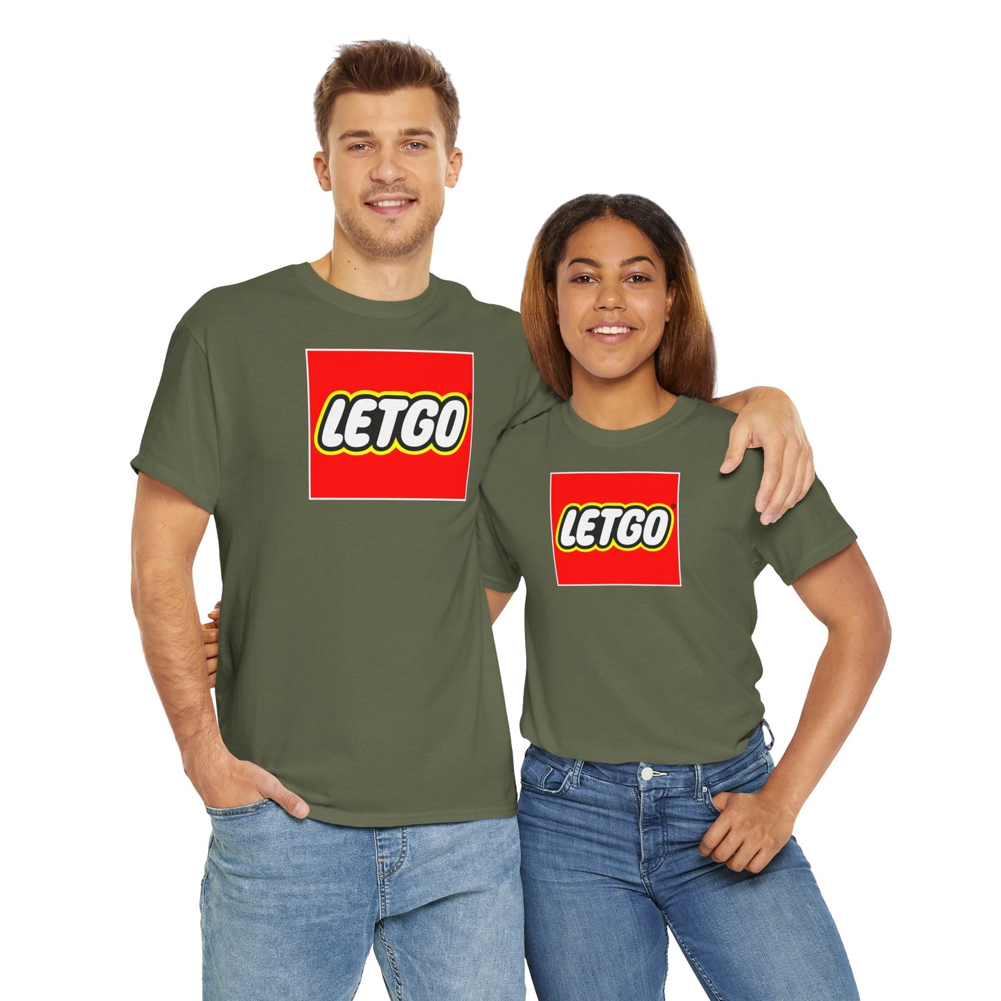 LETGO Unisex Heavy Cotton Tee