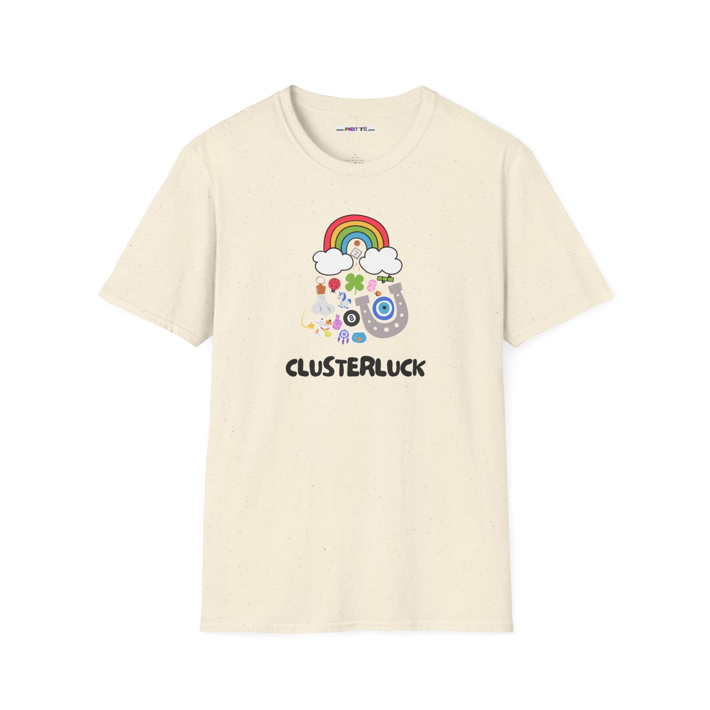 CLUSTERLUCK Unisex Softstyle 100% Cotton T-Shirt