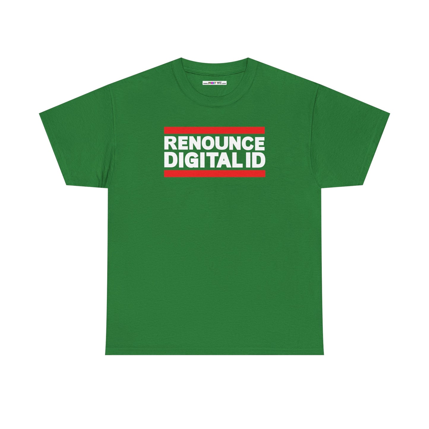 RENOUNCE DIGITAL ID Unisex Heavy Cotton Tee