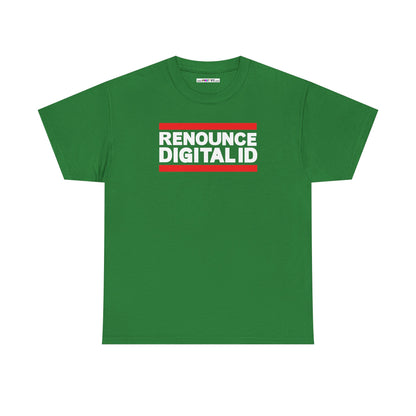 RENOUNCE DIGITAL ID Unisex Heavy Cotton Tee