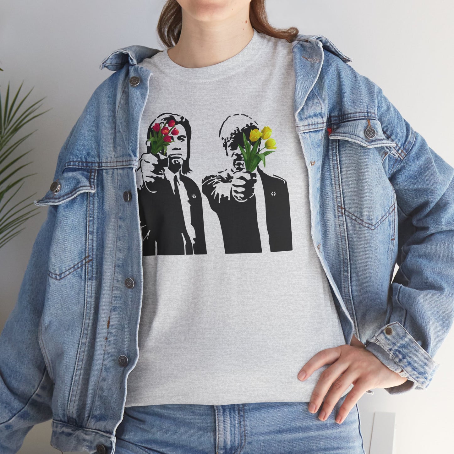 PEACE ROYALE Unisex Heavy Cotton Tee