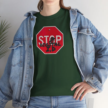 STOP digital i.d Unisex Heavy Cotton Tee