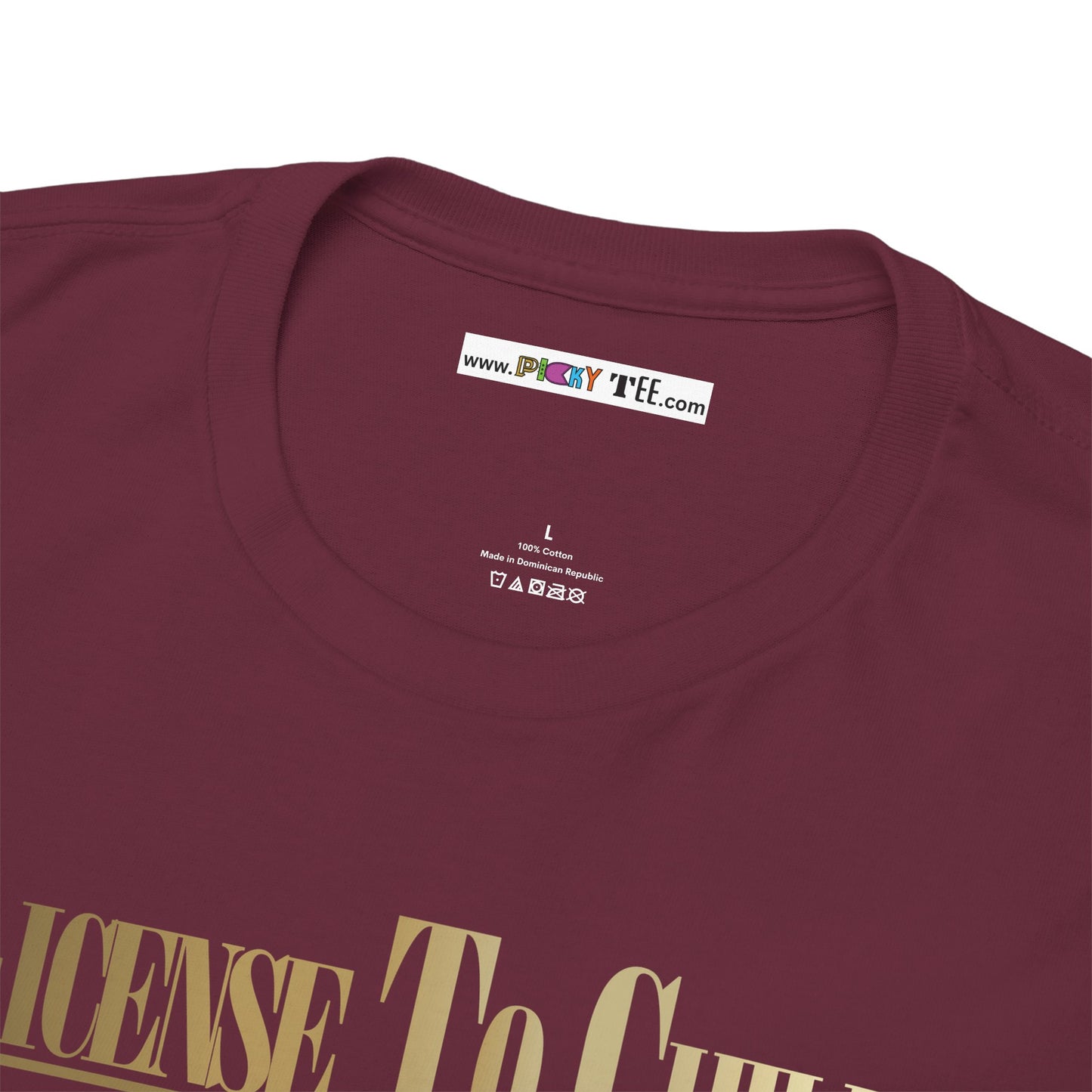 LICENSE TO CHILL 00Zzz Unisex Heavy Cotton Tee
