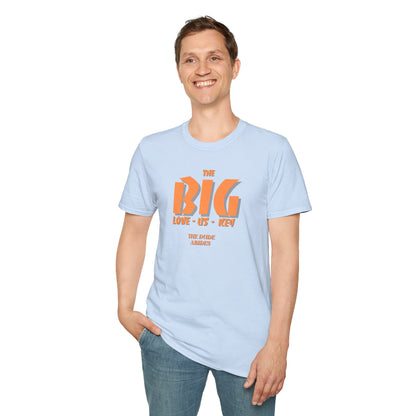 THE BIG LOVE-US-KEY Unisex Softstyle 100% Cotton T-Shirt