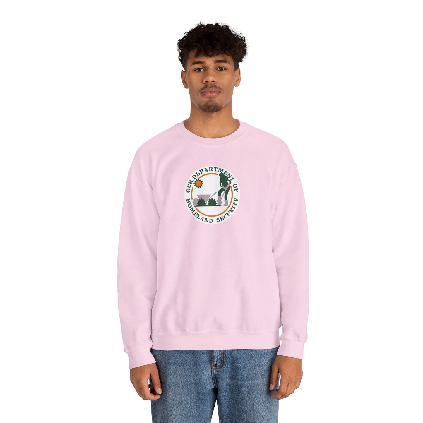 HOMELAND SECURITY (OUR DEPARTMENT OF)  Unisex Heavy Cotton Sweatshirt